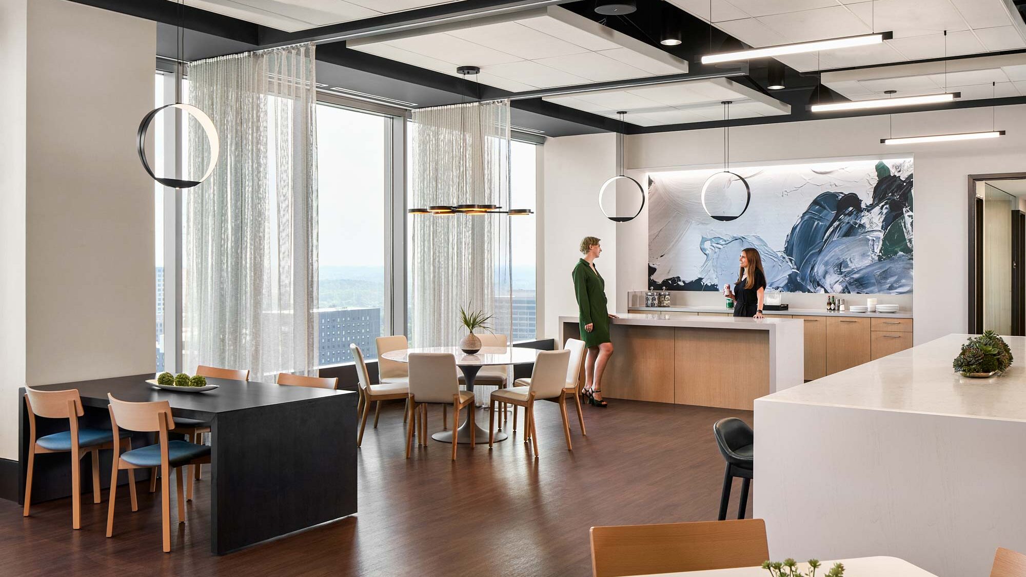 Arnall Golden Gregory office lit by Southern Lighting Source, Atlanta GA